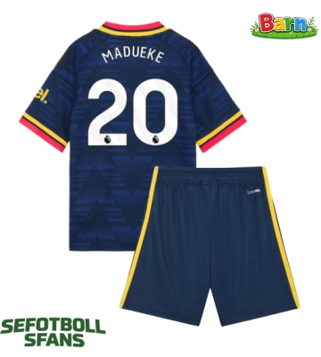 Arsenal Noni Madueke #20 Bortaställ Barn 2026-27 Kortärmad (+ Korta byxor)